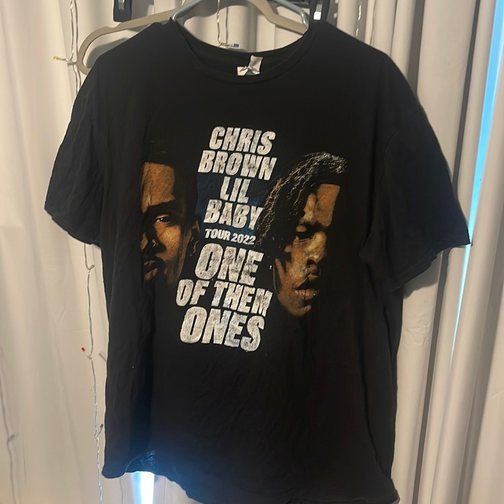 Chris Brown lil baby T-shirt